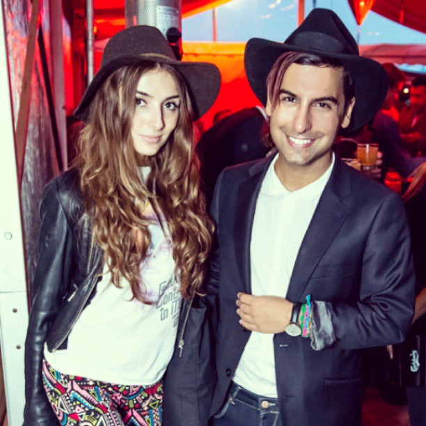 Daniel Paris och Sibel matchar varandra i hatt i höst. Daniel Paris och Sibel matchar varandra i hatt i höst.